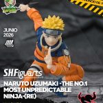 PREVENTA - NARUTO UZUMAKI - THE NO.1 MOST UNPREDICTABLE NINJA - SH FIGUARTS