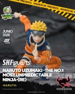 PREVENTA - NARUTO UZUMAKI - THE NO.1 MOST UNPREDICTABLE NINJA - SH FIGUARTS