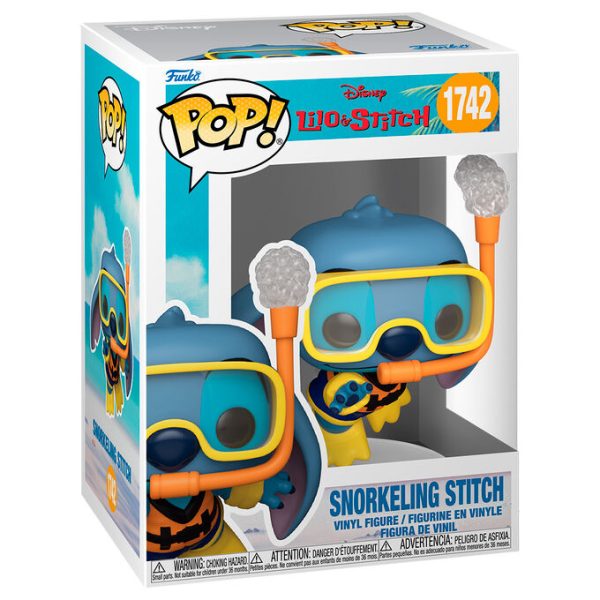 FUNKO LILO Y STITCH SNOKELING STITCH POP 1742 - Image 2
