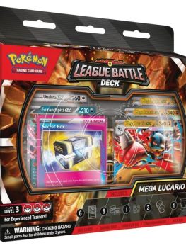 MEGA LUCARIO EX LEAGUE BATTLE DECK POKEMON TCG