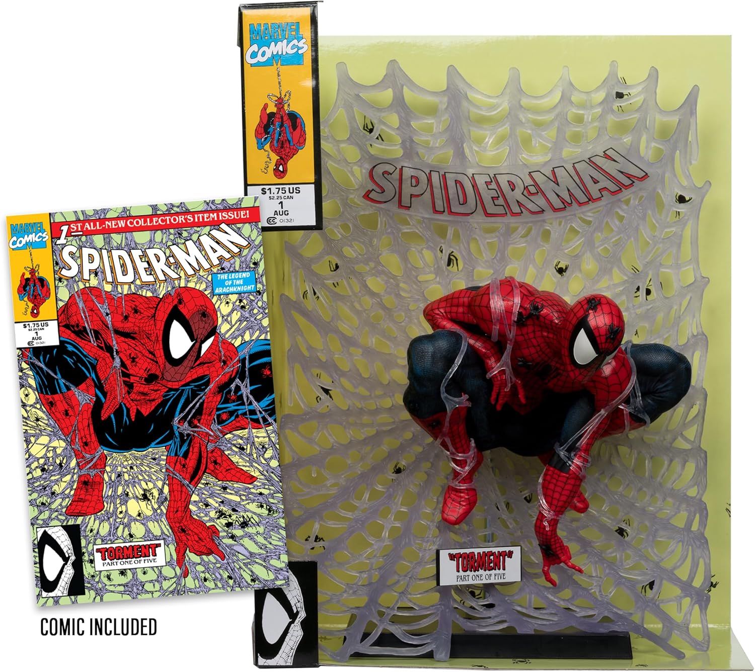 marvel-collectible-1-6-scale-posed-scene-spider-man-1-787926148329-2_1024x1024@2x MC FARLANE TOYS SPIDER MAN - Image 1
