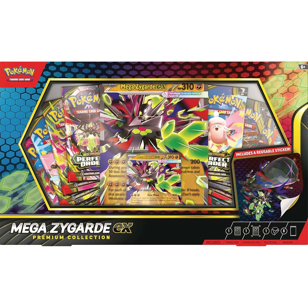 10-10359-108_001_1024x1024 TCG POKEMON COLECCION PREMIUM MEGA-ZYGARDE EX - Image 1