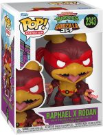FUNKO NINJA TURTLES X GODZILLA RAPHAEL X RODAN POP 2343 - Image 2