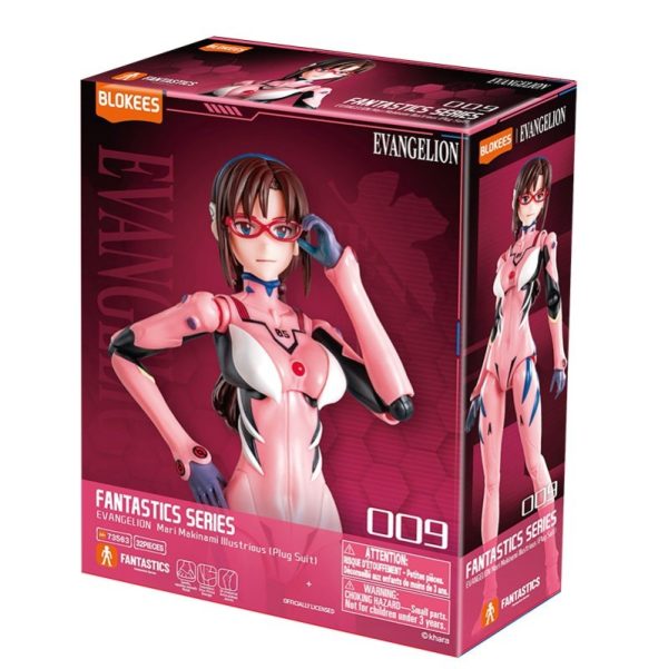 BLOKEES EVANGELION FANTASTICS MARI MAKINAMI ILLUSTRIOUS-PLUG SUIT - Image 2