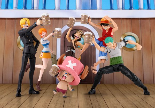 SHF PARTY SET THE STRAW HAT CREW - Imagen 6