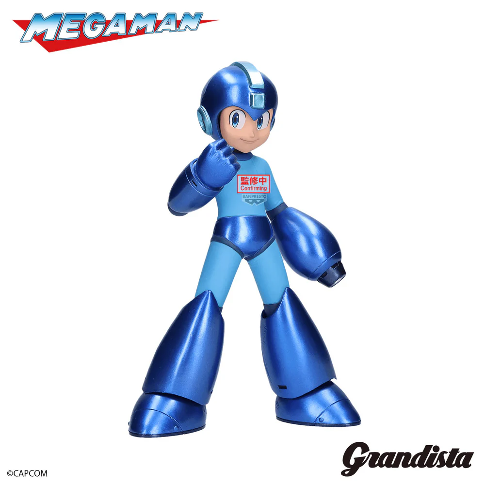 dcf585be-0a90-4fd1-86f4-46e6ecec4b11 BANPRESTO GRANDISTA -MEGA MAN METALLIC COLOR VER - Image 1