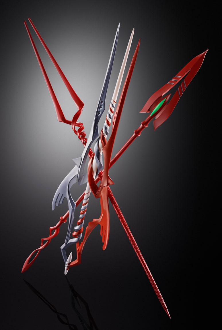 evangelion_30th_10-2 MB 3 SPEARS SET FOR EVA 30TH WITH SPEAR - Imagen 1