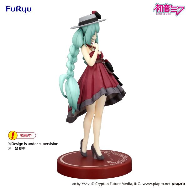 FURYU TRIO-TRY-IT FIGURE HATSUNE MIKU - OUTING DRESS RED VER - Image 6