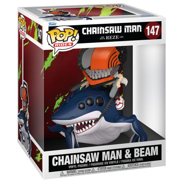 FUNKO POP CHAINSAW MAN Y BEAM 147 - Imagen 2