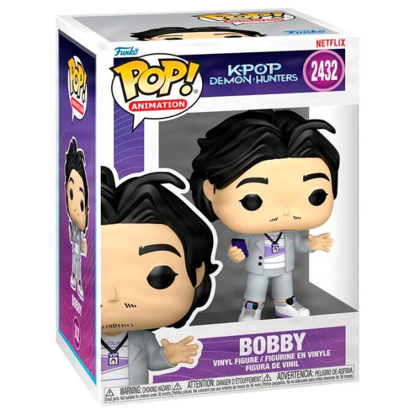 FUNKO POP KPOP DEMON HUNTER BOBBY 2432 - Imagen 2