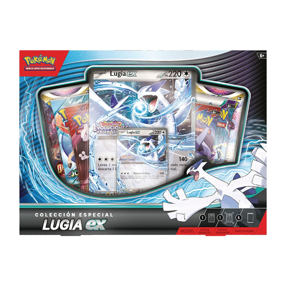 www-001044850501691-00 COLECCION ESPECIAL LUGIA EX POKEMON TCG - Image 1