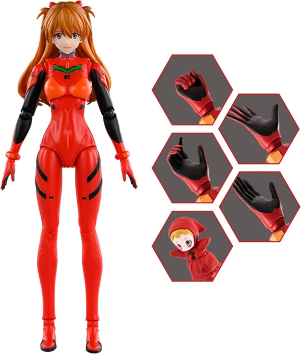 BLOKEES FANTASTICS SERIES ASUKA SHIKINAMI LANGLEY (PLUG SUIT) - Imagen 6
