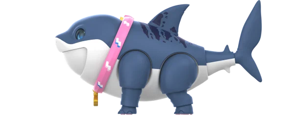 BLOKEES MARVEL RIVALS CHAMPION CLASS 12 JEFF-THE LAND SHARK - Imagen 4