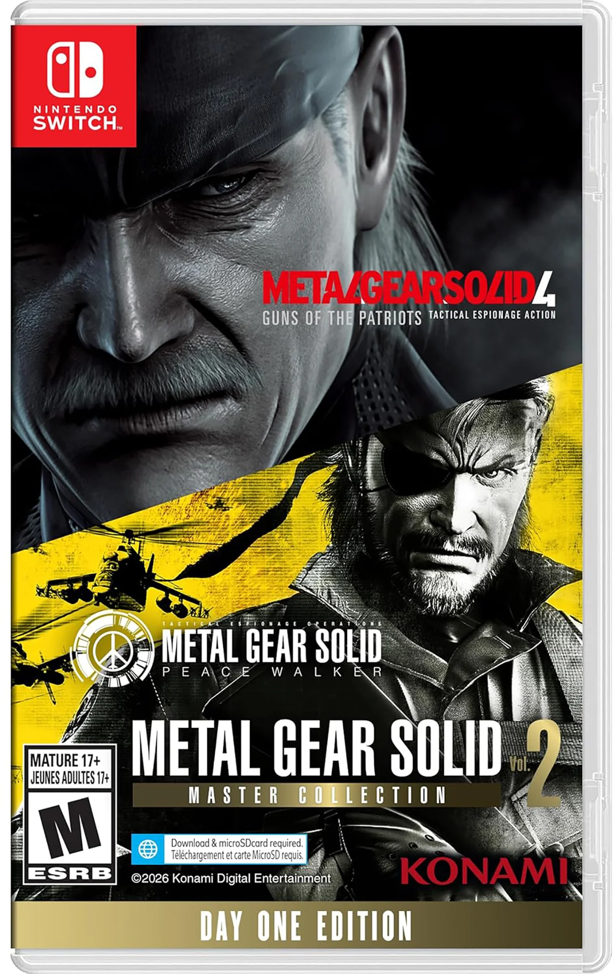 4496060 METAL GEAR SOLID MASTER COLLECTION SWITCH - Image 1