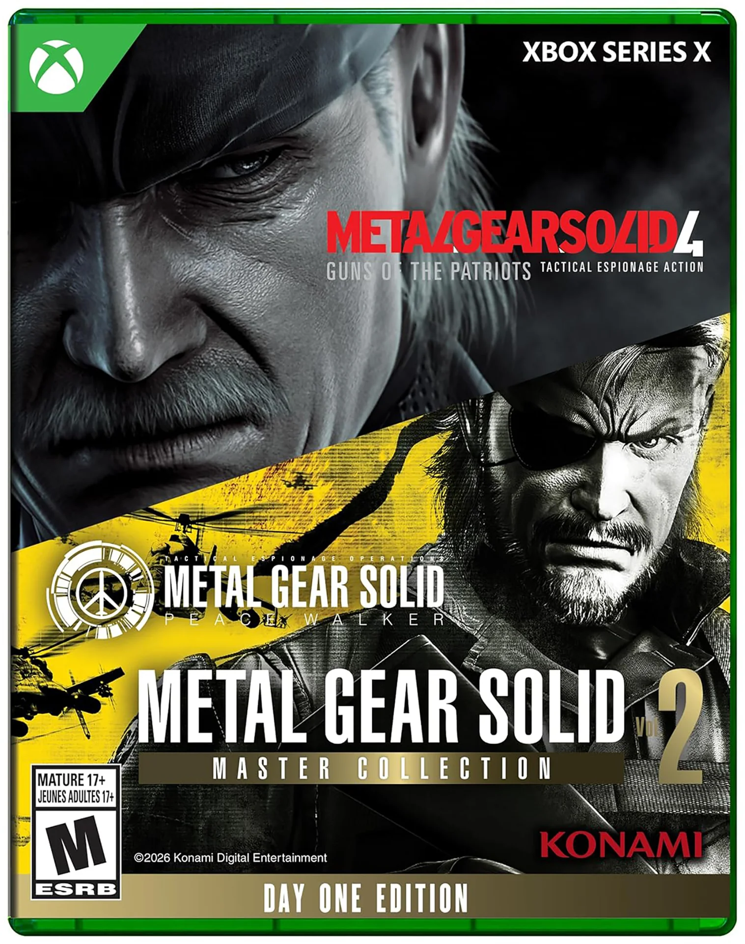 4496063_86b5e3cb-f220-4b5a-a628-40479879aa3c METAL GEAR SOLID MASTER COLLECTION XBOX SERIES X - Image 1