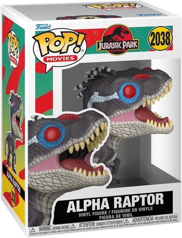 ALPHA RAPTOR JURASSIC PARK FUNKO POP - Imagen 2