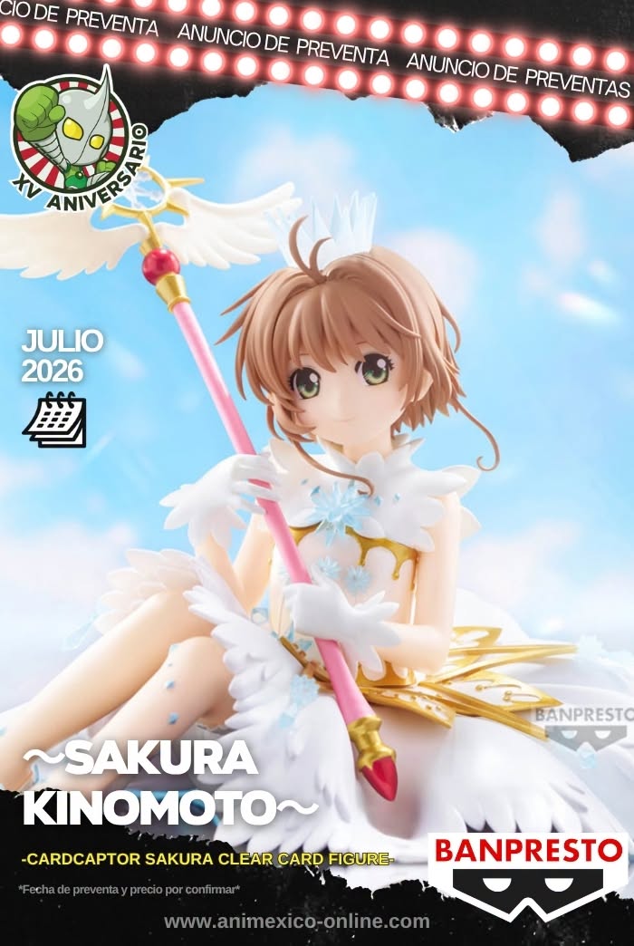 742154154_1855397055422297_6103123727097273193_n PREVENTA - SAKURA KINOMOTO - BANPRESTO - Image 1