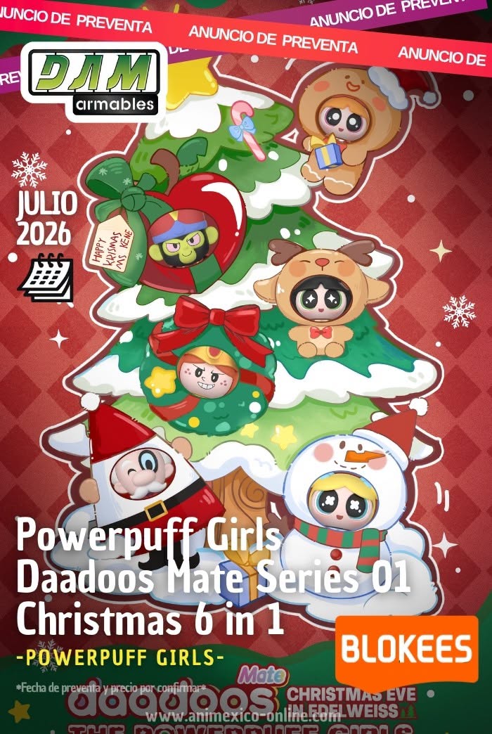 742198106_1558814479300511_4774107312373858703_n PREVENTA - POWERPUFF GIRLD - CHRISTMAS 6 IN 1 - BLOKEES - Image 1