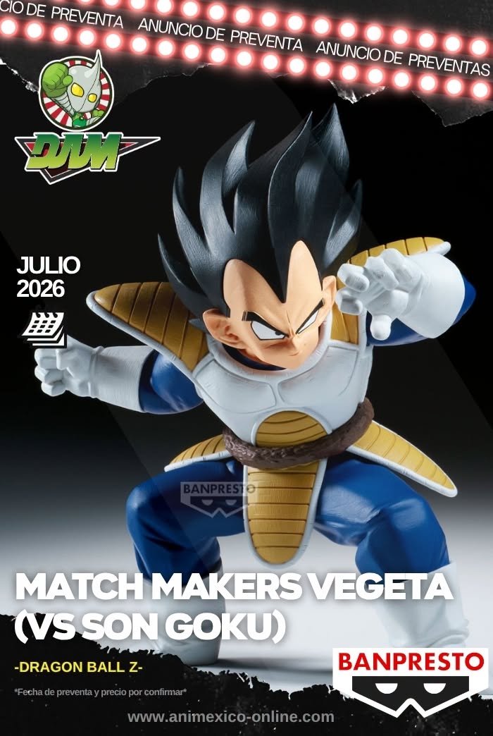 742832152_1356460636452411_241003892654641506_n PREVENTA - VEGETA (VS SON GOKU) MATCH MAKERS - Image 1
