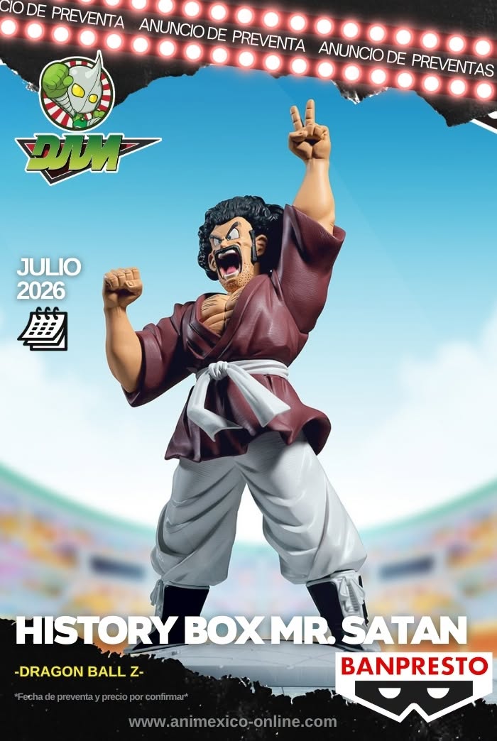 743157213_1046486711659659_7894322452941036209_n PREVENTA - MR. SATAN HISTORY BOX - BANPRESTO - Image 1