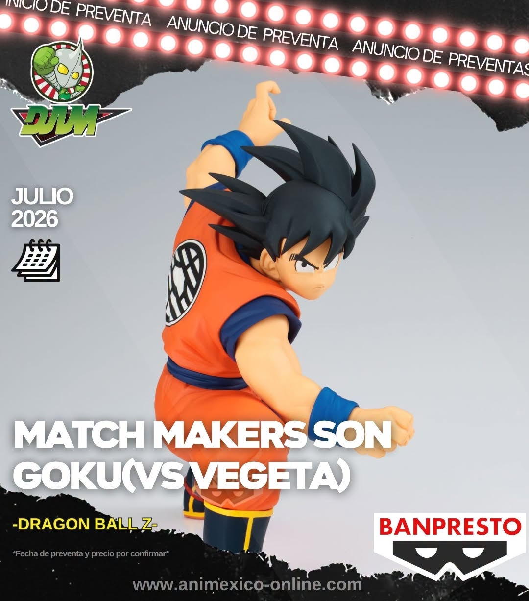 743967288_2402264266850469_1559582801880510135_n PREVENTA - SON GOKU (VS VEGETA) MATCH MAKERS - Image 1
