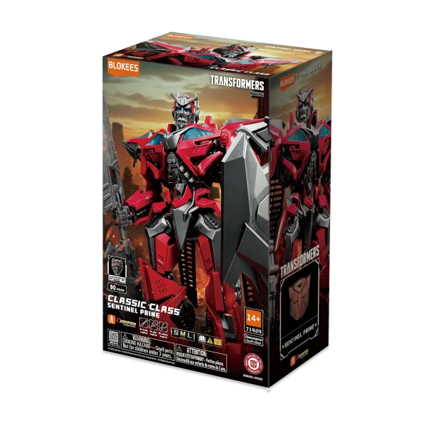 BLOKEES TRANSFORMERS CLASSIC CLASS 24 SENTINAL PRIME - Imagen 6