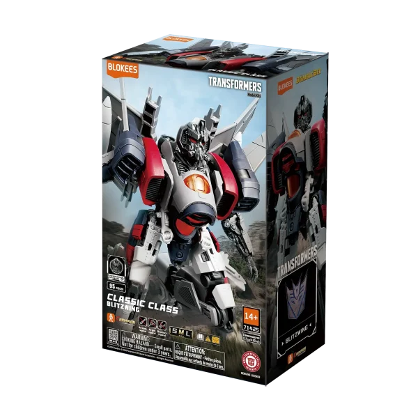 BLOKEES TRANSFORMERS CLASSIC CLASS 25 BLITZWING - Imagen 8