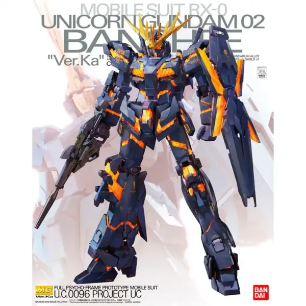 BH MG 1/100 UNICORN GUNDAM 02 BANSHEE VER.KA - Imagen 6