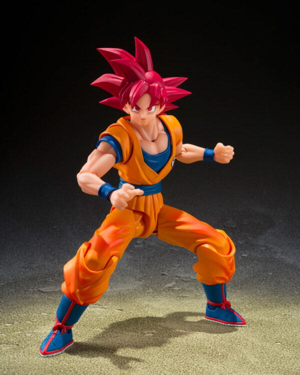 SHF SUPER SAIYAN GOD SON GOKU - GOD AURA - Image 2