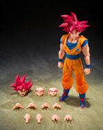 SHF SUPER SAIYAN GOD SON GOKU - GOD AURA - Image 7