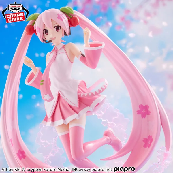 BANPRESTO EVOLVE SAKURA MIKU FIGURE - Imagen 2