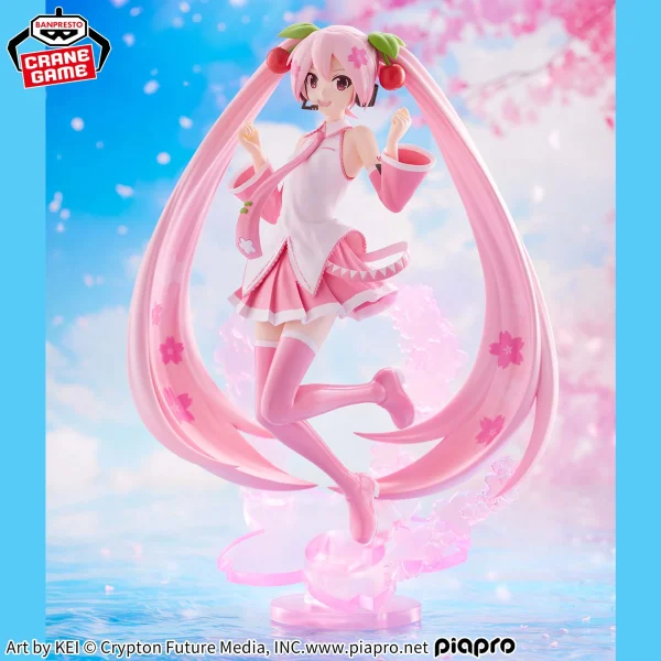 BANPRESTO EVOLVE SAKURA MIKU FIGURE - Imagen 4