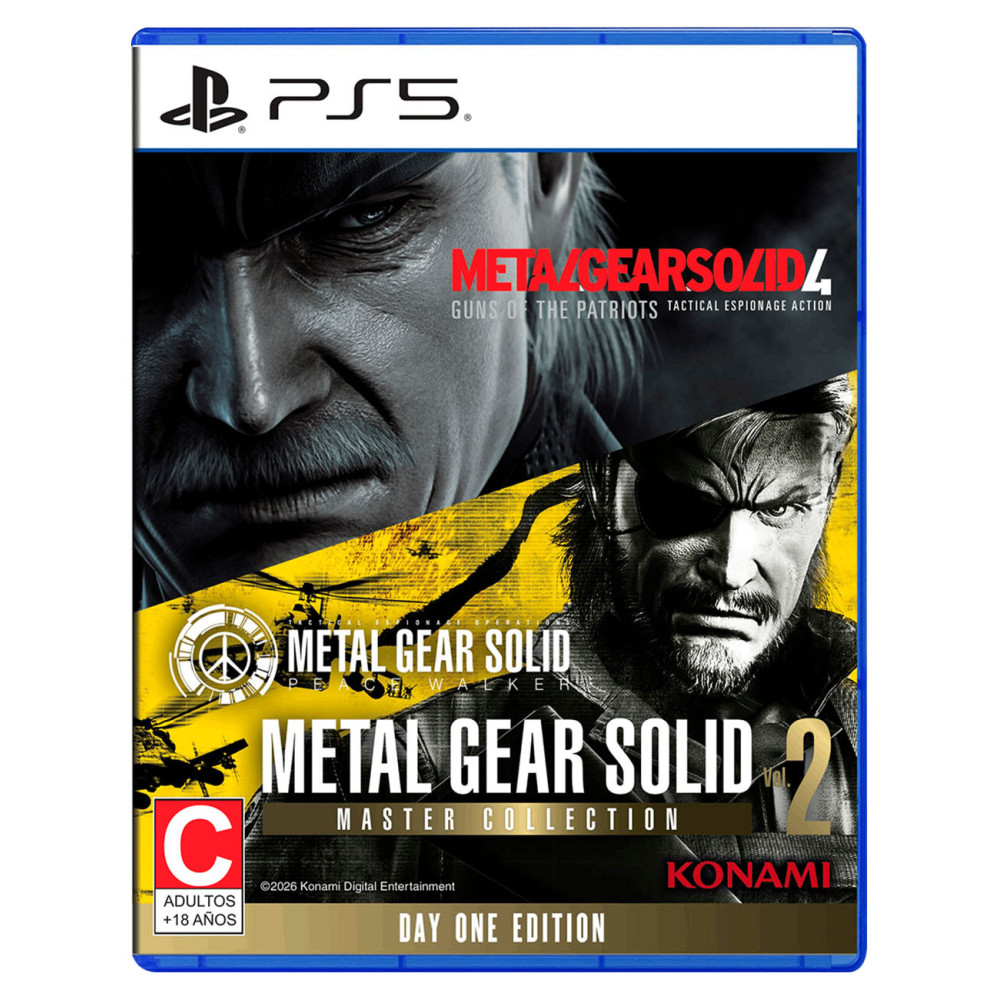metal-gear-solid-master-collection-vol-2-playstation-5 METAL GEAR SOLID MASTER COLLECTION PS5 - Image 1