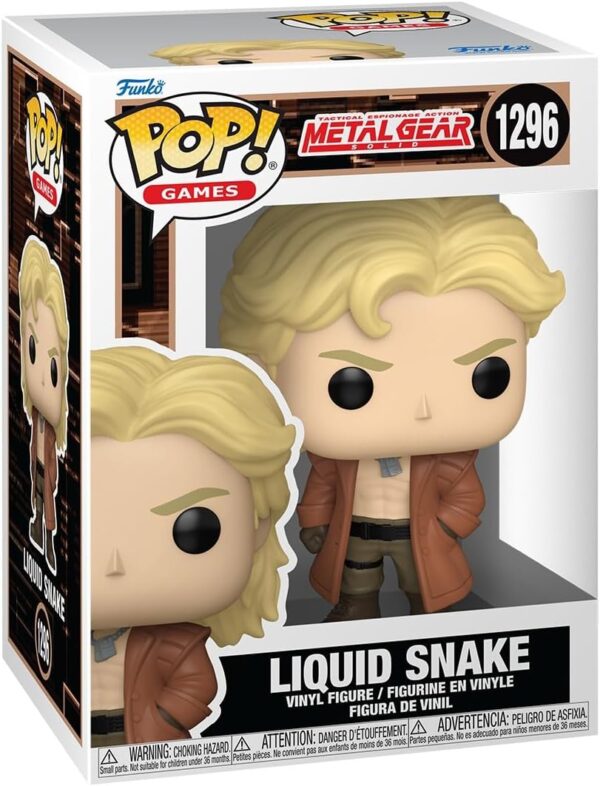 FUNKO METAL GEAR LIQUID SNAKE POP 1296 - Imagen 2