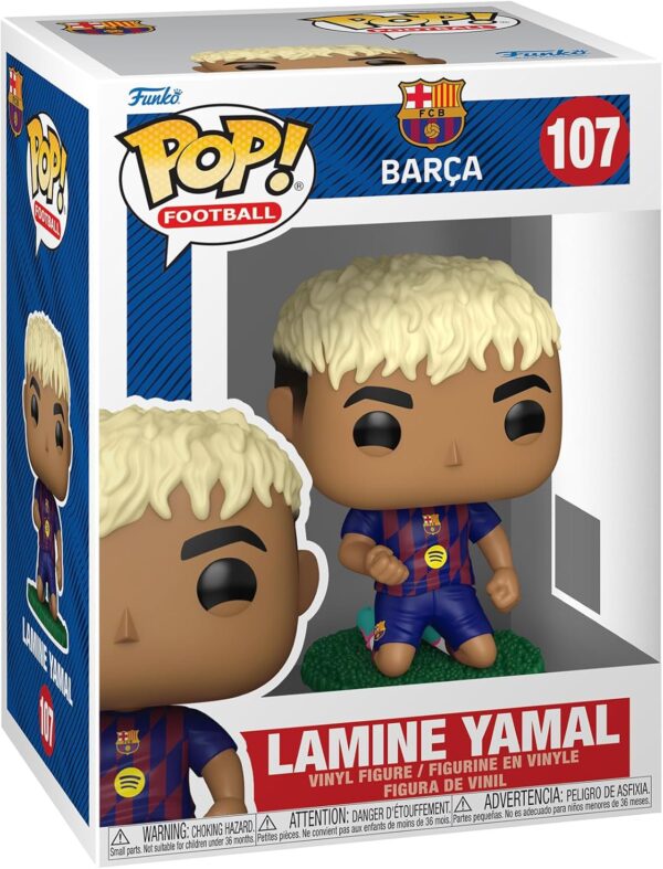 FUNKO BARCA LAMINE YAMAL POP 107 - Imagen 2