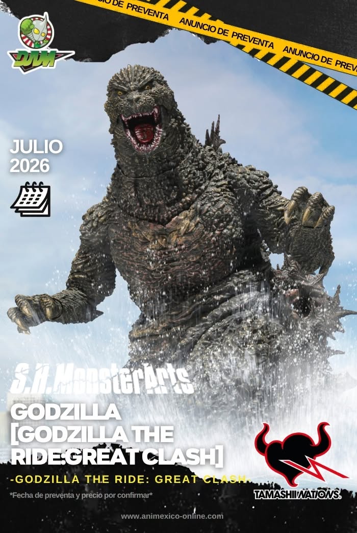 753150546_1019411677392662_8258826205828358748_n PREVENTA - GODZILLA (THE RIDE:GREAT CLASH) - Image 1