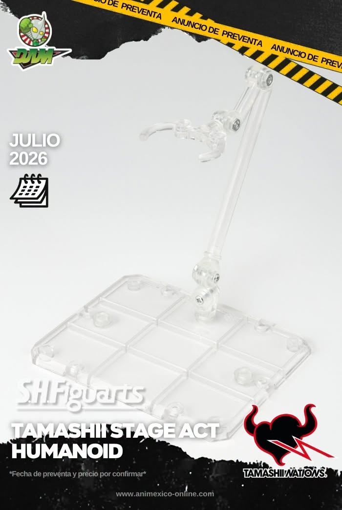 753865272_1556779539151082_596295939193755996_n PREVENTA - TAMASHII STAGE ACT HUMANOID - Image 1