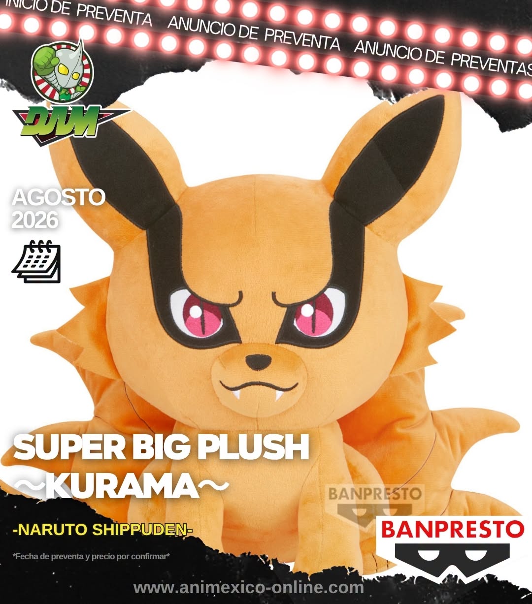 774461373_1059064650105035_2084883221161445266_n PREVENTA - KURAMA SUPER BIG PLUSH - Image 1