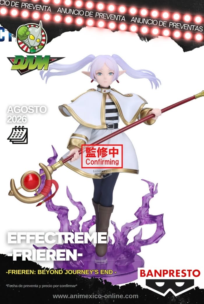 774803325_1367940844837017_4305131176036646078_n PREVENTA - FRIEREN EFFECTREME - BANPRESTO - Image 1