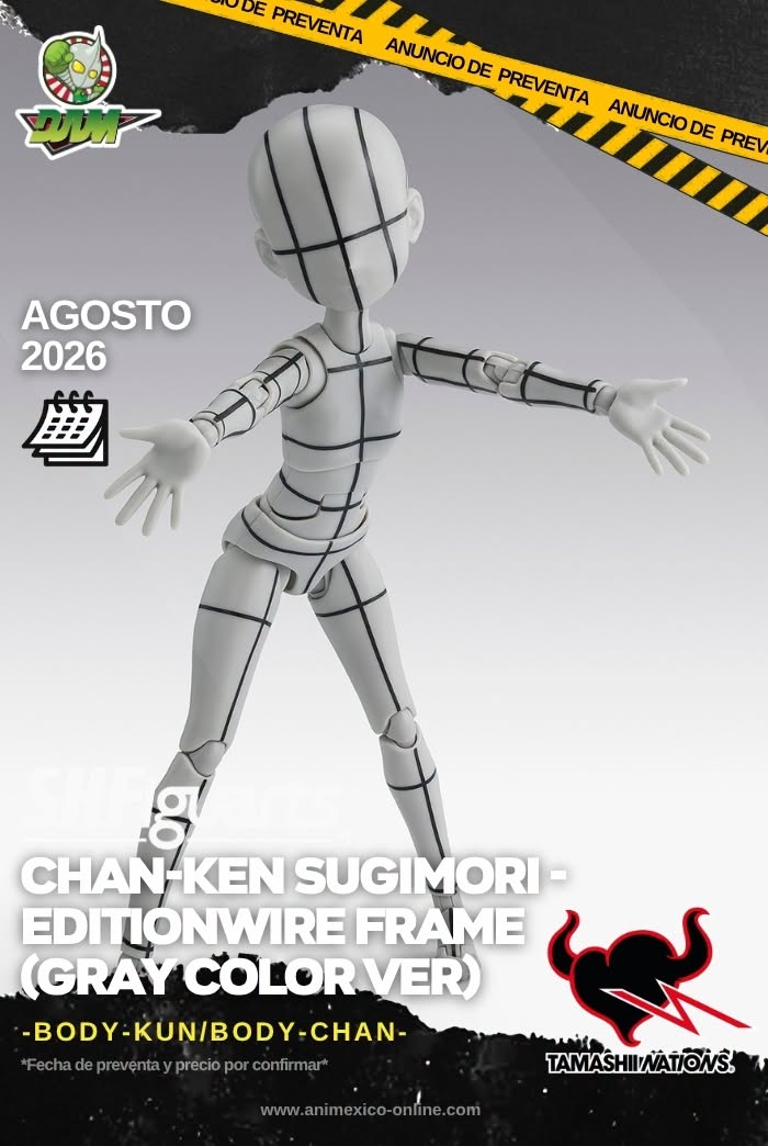 780472496_28159539626975883_1690651626941661701_n PREVENTA - CHAN-KEN SUGIMORI FRAME (GRAY COLOR VER) - Image 1