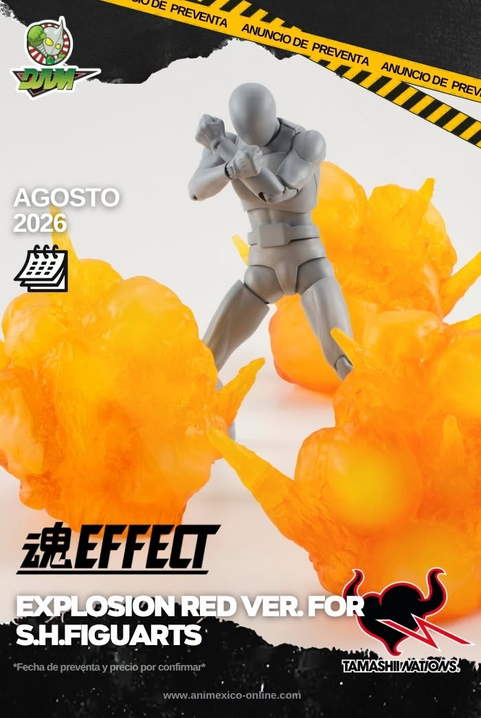 781680662_1621430446055023_4866845136255650074_n PREVENTA - EXPLOSION RED VER. FOR SH FIGUARTS - Image 1