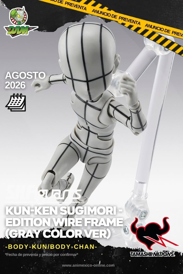 782075282_1537463810860356_6989372710805436956_n PREVENTA - KUN-KEN SUGIMORI (GRAY COLOR VER) - Image 1