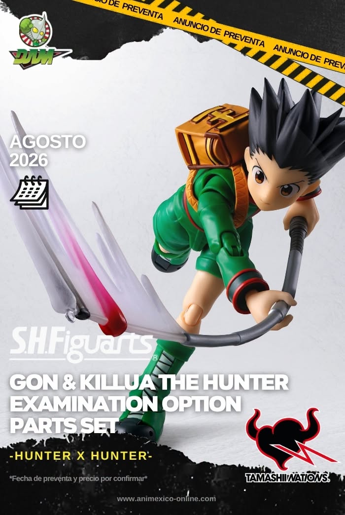 782299579_1952961215368276_3572628445431513498_n PREVENTA - GON & KILLUA THE HUNTER EXAMINATION OPTION PARTS SET - Image 1