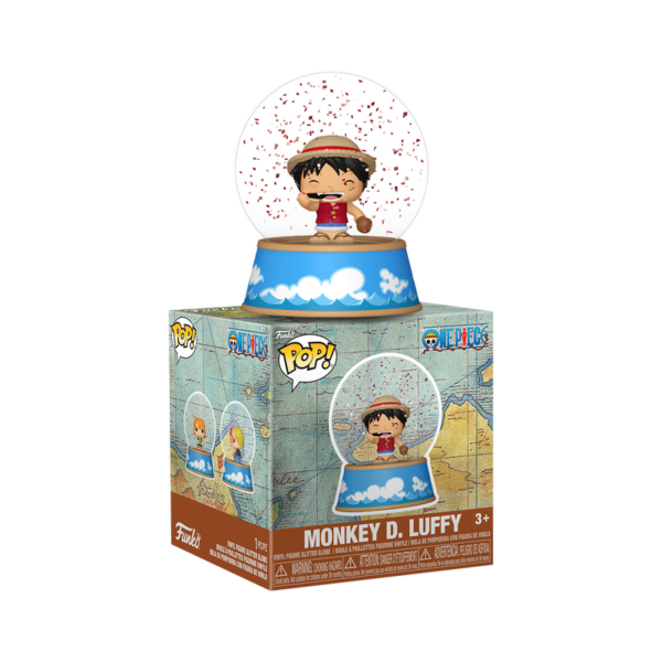 FUNKO BOLA DE NIEVE ONE PIECE MONKEY D. LUFFY - Imagen 2