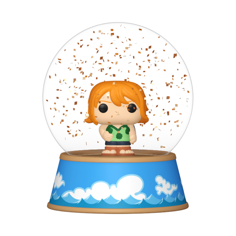 92276_OP_Nami_POP_GLOBE_GLAM-WEB FUNKO ESFERA DE NIEVE ONE PIECE NAMI - Imagen 1