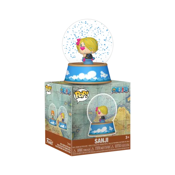 FUNKO ESFERA DE NIEVE ONE PIECE SANJI - Imagen 2