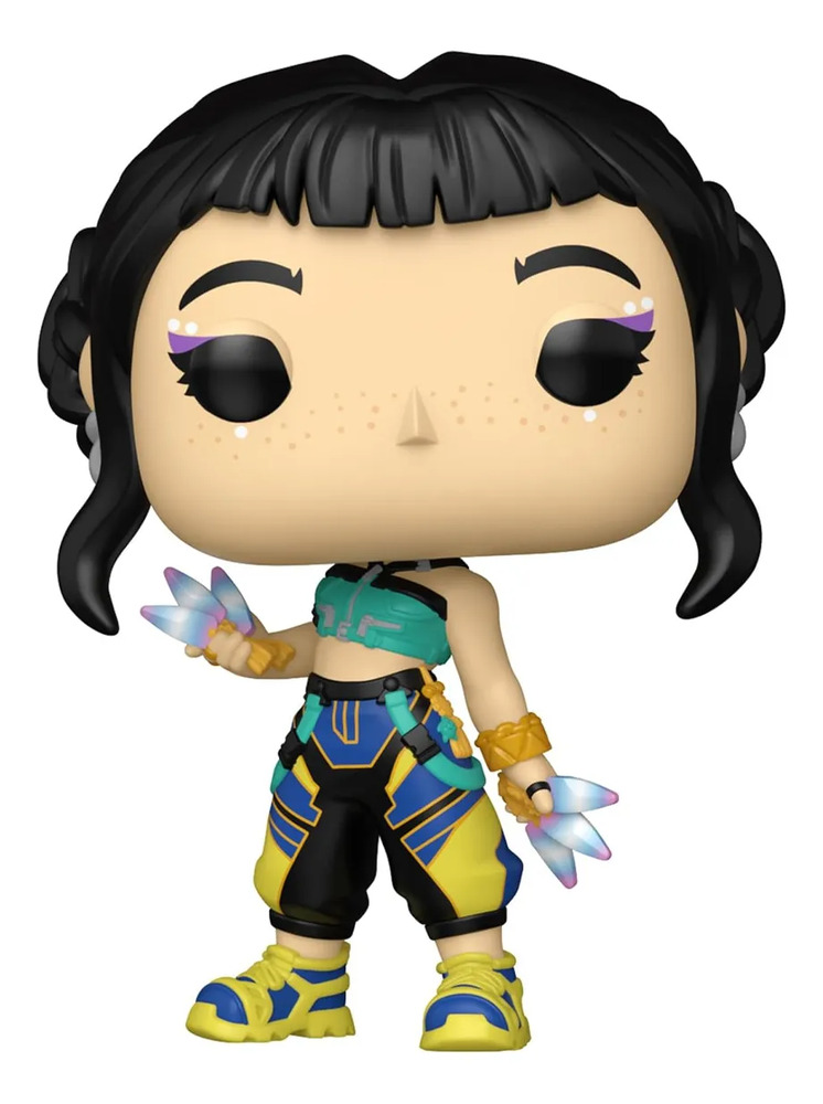 613258-MLM108834830547_032026 Figura Funko Pop K-pop Demon Hunters Zoey 2256 - Imagen 1