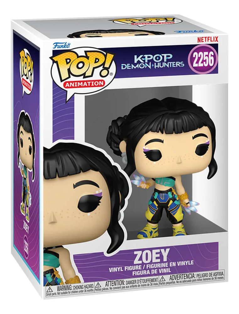 626655-MLA100243060887_122025 Funko Pop Animation: Kpop Demon Hunters - Zoey - Imagen 1