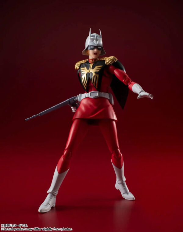 Figura De Acción Char Aznable De Bandai S.h. Figuarts - Imagen 6