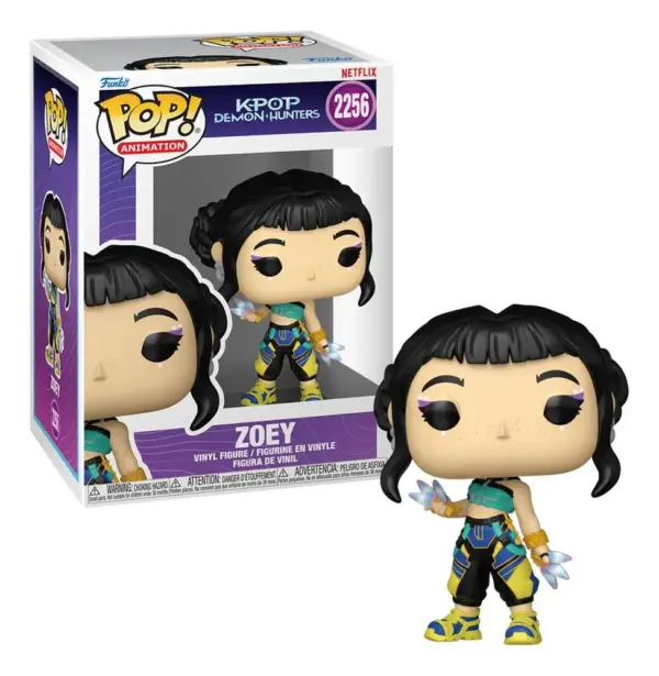 Funko Pop Animation: Kpop Demon Hunters - Zoey - Imagen 3